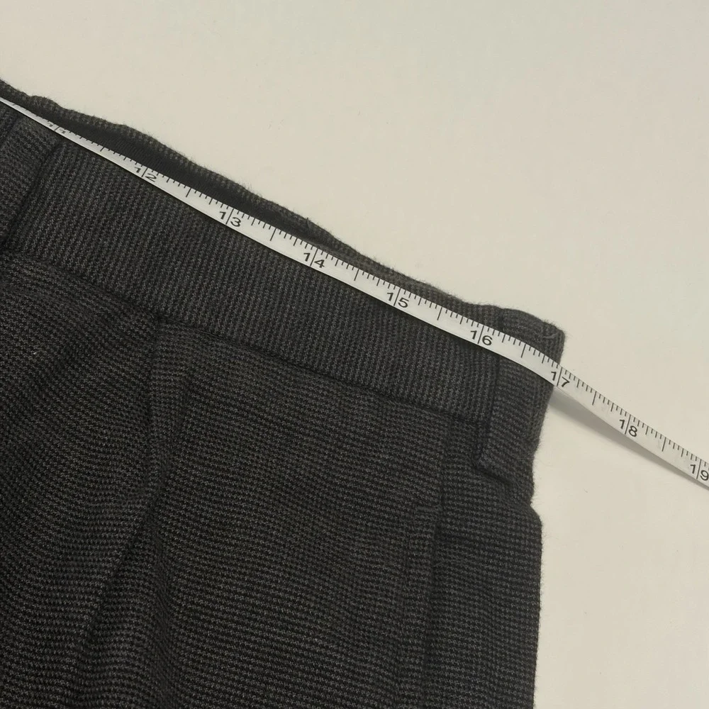 Vintage Polo Ralph Lauren Houndstooth 100% Cotton Trouser Pants 35x30 (34x30)